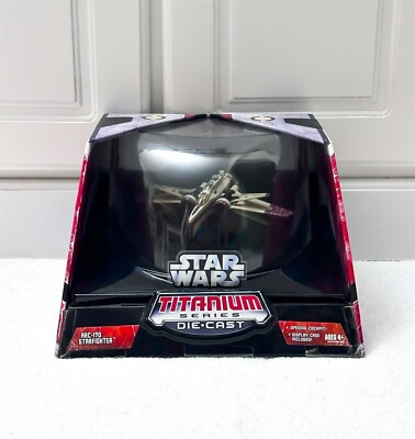 STAR WARS TITANIUM SERIES DIE CAST ULTRA ARC-170 STARFIGHTER MINT/SEALED/RARE
