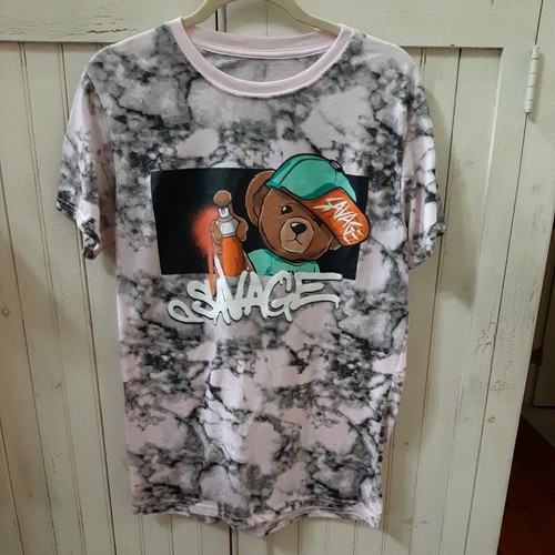 Savage T-Shirt Men's Medium Launder Bailey Apparel