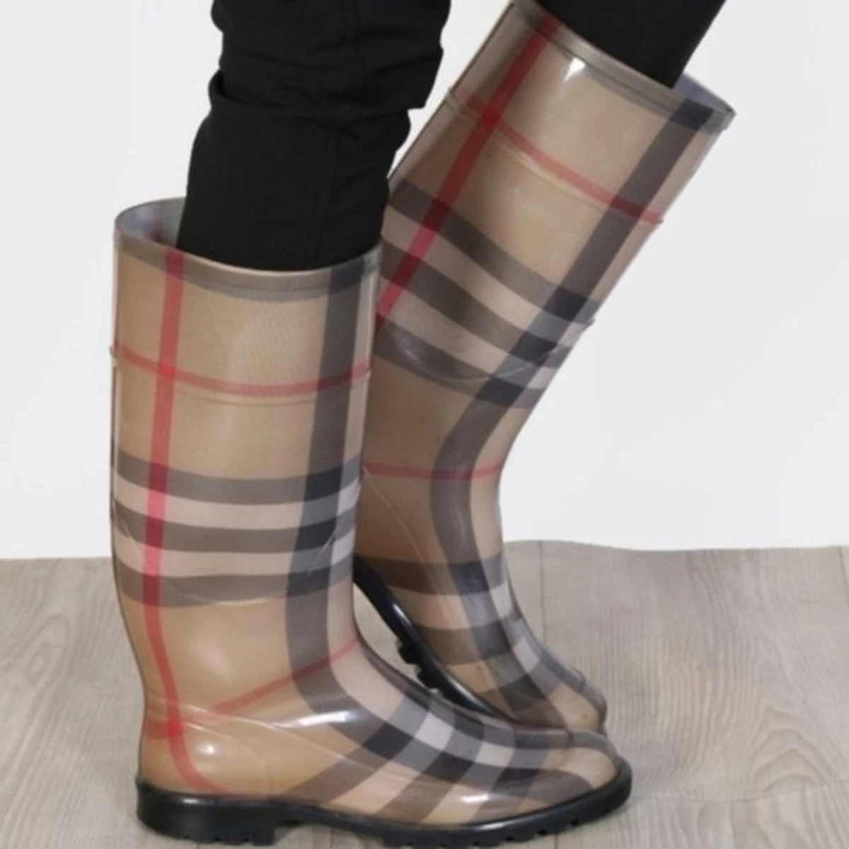 Classic Style: Burberry Rain Boots from Past Seasons