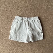 CAT  JACK GIRLS SHORTS, 10-12, WHITE EYELET FABRIC, LINED, FRONT WAIST TIE