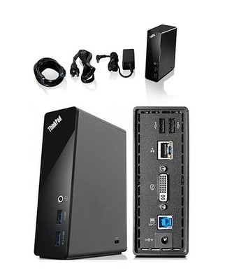 Lenovo ThinkPad Basic USB 3.0 Dock Schwarz Gebraucht