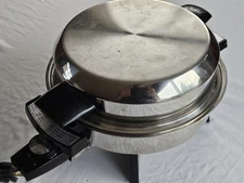 Webalco Electric Skillet # 17209 Vintage Completely Immersible Home Cooking 