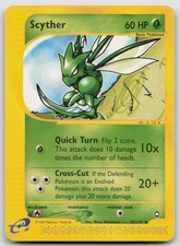 Scyther 57/147 Uncommon Aquapolis Pokemon LP
