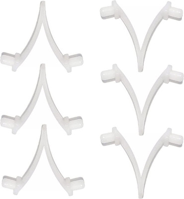 ATIE Butterfly Pool Clips - 6 Pack Attachment Clips for Swimming Pool Brush, Ski