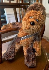 NWT BAB Build A Bear Star Wars Chewbacca Stuffed Plush Toy 22" Wookiee Read 