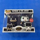 Funko POP! Batman and The Joker 2 Pack GameStop Exclusive Brand New In Stock