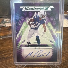 2023 Panini Luminance Michael Pittman Jr Auto #1/10 Illuminated Ink Green Colts