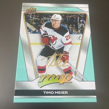 2025-26 mvp hockey timo meier super script gold /25!! #211