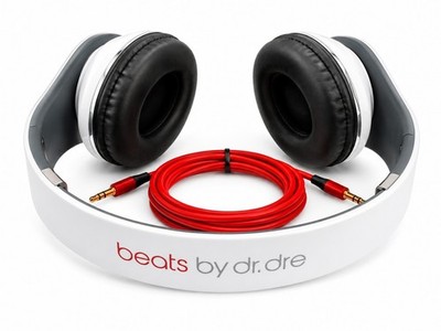 Beats By Dr. Wired Headset Dre Over-Ear Weiß 