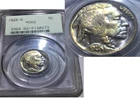 1928-D ~ Buffalo Nickel ~ PCGS MS62 ~ Nice Luster & Color
