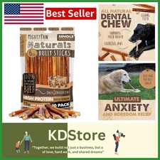 PureNature Bully Sticks 100 Natural, Long-Lasting Dog Chews for All Sizes