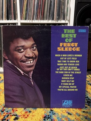 Percy Sledge - The Best of Percy Sledge Vinyl LP 1969 Atlantic SD 8210 VG