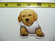 LAB LABRADOR RETRIEVER PUPPY SMALL STICKER DECAL DOG BREED PET BEST FRIEND
