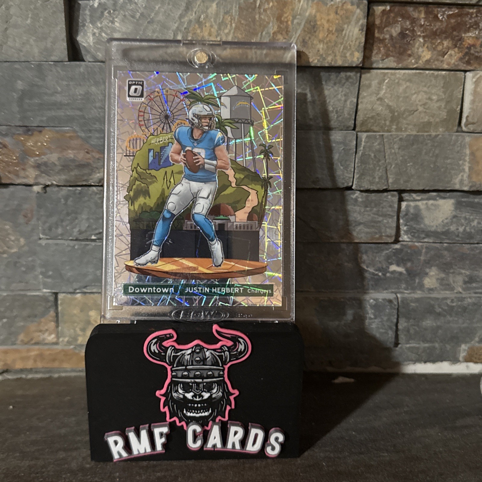 2021 Panini Donruss Optic - Downtown Justin Herbert #DT-27