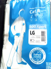 5xDuPont Tyvek 500 Xpert Expert Coverall Suit CAT III x 1 size LG