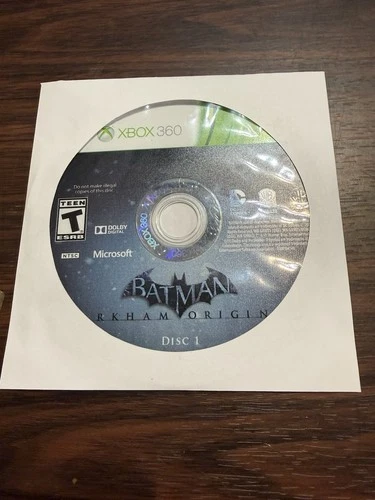 Batman: Arkham Origins - Microsoft Xbox 360 Disc 1 Only Tested Working