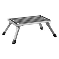 Wiltec Camping Trittstufe 150Kg Tritthocker Klappbar Trittleiter Klapptritt