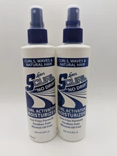2 PK Luster's SCurl Activator & Moisturizer No Drip with Anti-Frizz Formula 8 Oz