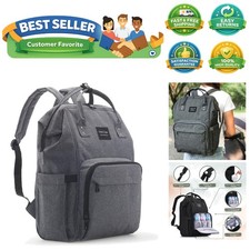 Diaper Bag Backpack  Baby Diaper Bags with Changing Station for Mom  Multip...