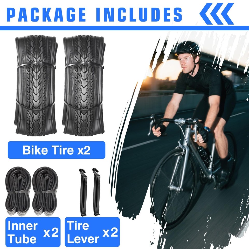 26x1.75 Bike Tires (47-559) 26 Inch Bike Tires Or With 26" Bike