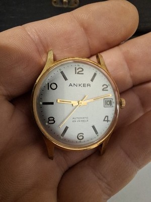 Anker Automatic Uhr 1960 25 Jewels Vintage Uhr Förster 222