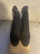 Marc Fisher Lizzy Ankle Boot Black 9M - Very Good Condition