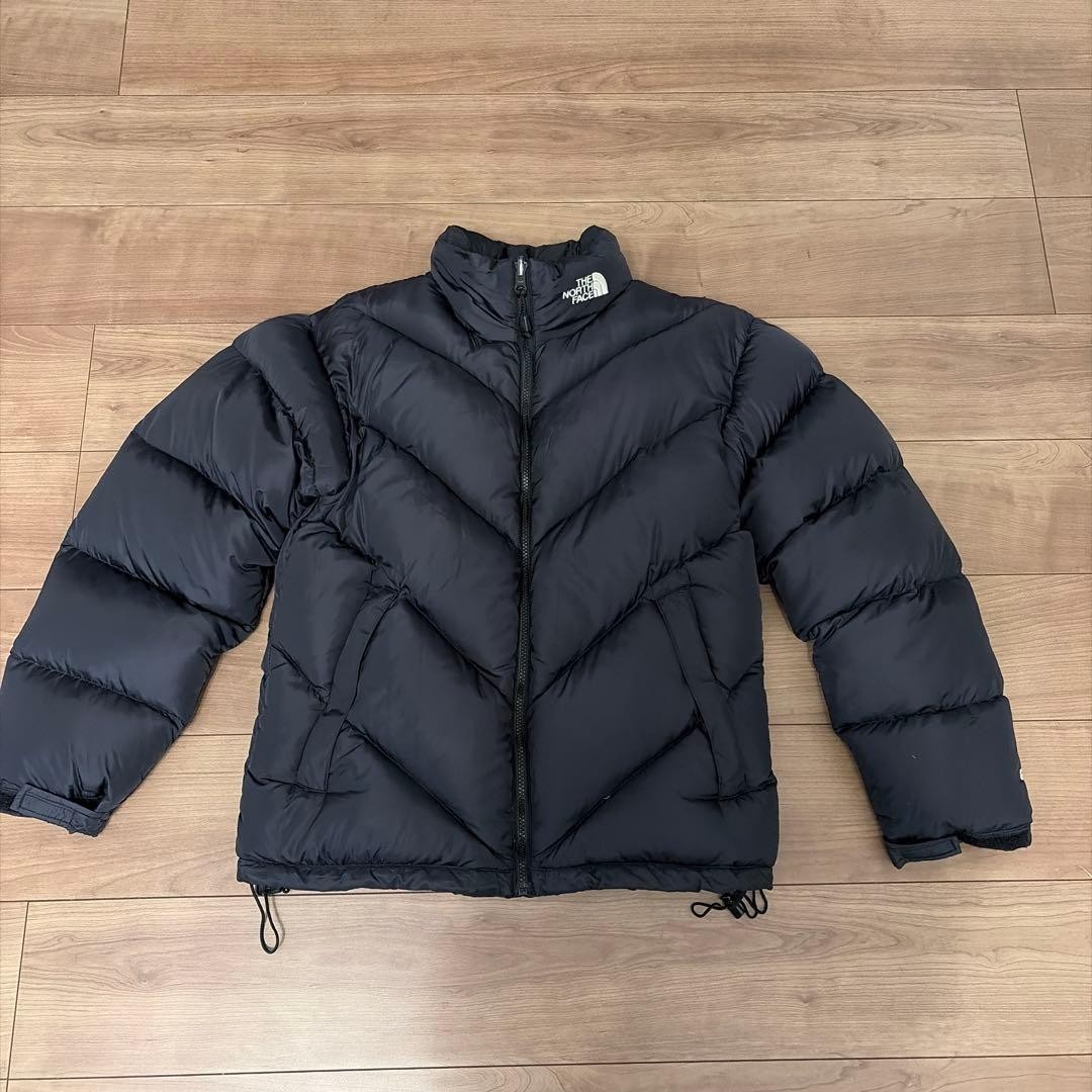 THE NORTH FACE Ascent Down Jacket Black 90s Vintage Puffer Coat