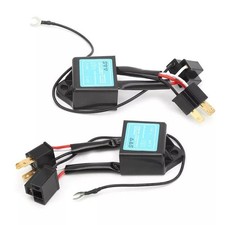 2pc H4 Positive and Negative Converter LED He...