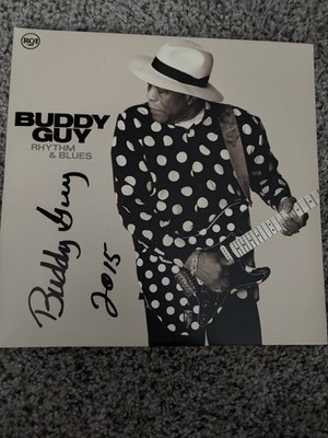 Buddy Guy Rhythm & Blues 2 LP SIGNED 2015 Vinyl Record