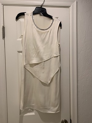 Les Petites LUX Beautiful Satin Type Dress Sz Med NWOT