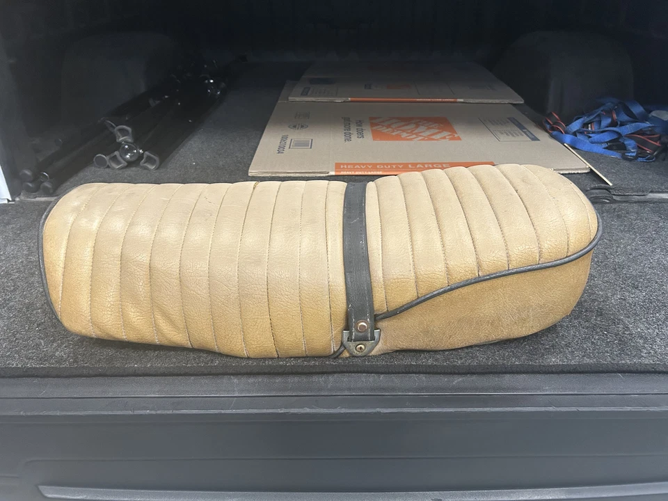 Honda Cl 350 1972, 1973 asiento Scrambler asiento OEM Foto 4 de 4