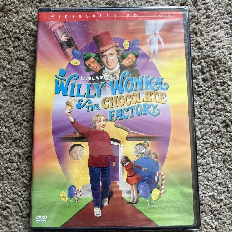 Willy Wonka and the Chocolate Factory (DVD, 2005, Widescreen) NEW SEALED