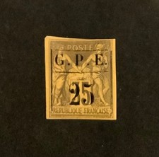 Stamps Guadeloupe Scott #2 hinged