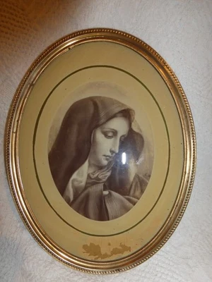 ANCIEN CADRE PHOTO SIGNE GESCH 8727 HV MURAL LAITON - Photo 1/4