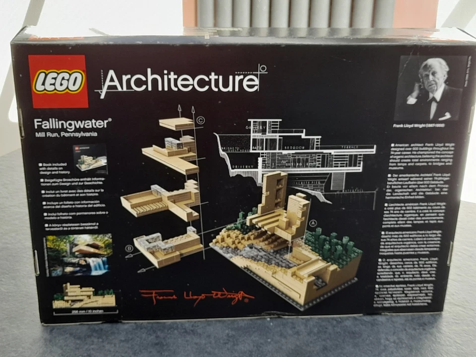 LEGO ARCHITECTURE: Fallingwater 21005 ** rare NEW sealed ** - Image 2 of 4