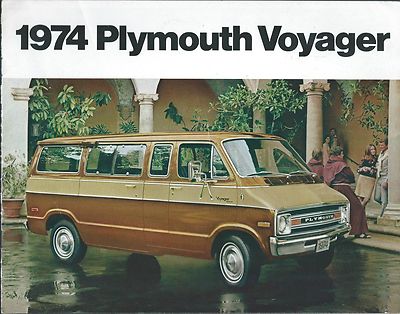 Auto Brochure - Plymouth - Voyager - Van - 1974  (A1087)