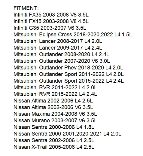 Filtro de aire de cabina para Mitsubishi RVR Outlander Sport 2011-2022 2,0 L 2,4 L FCAF1792 Foto 2 de 2