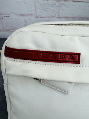 RARE Prada Sport White Fanny Waist Bag Vintage B9150m | eBay