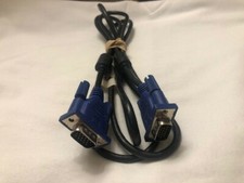 VGA Male to Male 15pin Cord Connects Monitor to Computer Video 6ft Cable