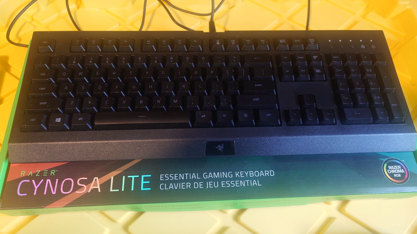 Razer Cynosa Lite Black RGB Gaming Keyboard with Customizable Lighting