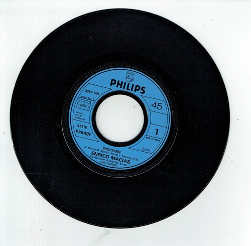 Enrico MACIAS Vinyle 45T 7" OUMPARERE - SOUVIENS-TOI JE T'AIME .. PHILIPS 600959 - Imagen 2 de 3