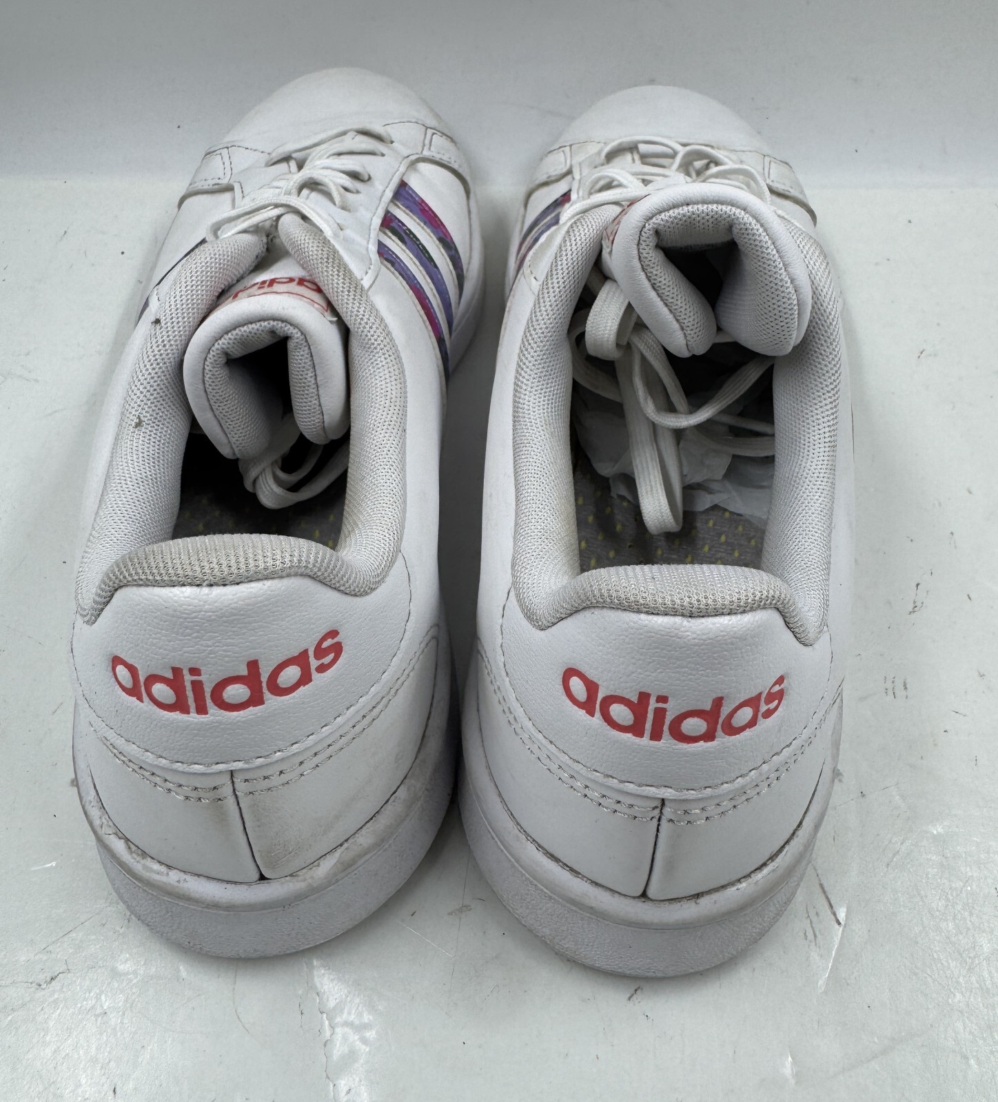 Adidas Grand Court Women's Sneakers Size 10 White Leather Athletic Shoes EG0536 thumbnail 6