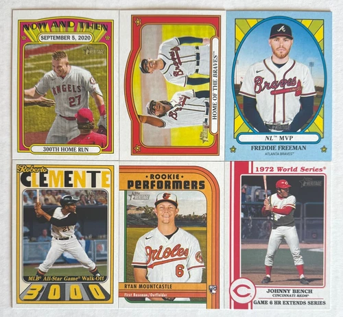 2021 Topps Heritage High Number - INSERT - You Pick / Choose Complete Your Set