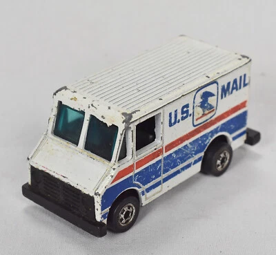 Vintage 1976 Mattel Hot Wheels U.S. Mail Truck Hong Kong- Doors Open and Shut - Image 1 of 4