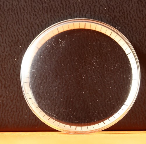 Verre De Montre Chromé TENAX - Diamètre 30,4 Mm - Étanche - Pour Remplacement Ou Réparation