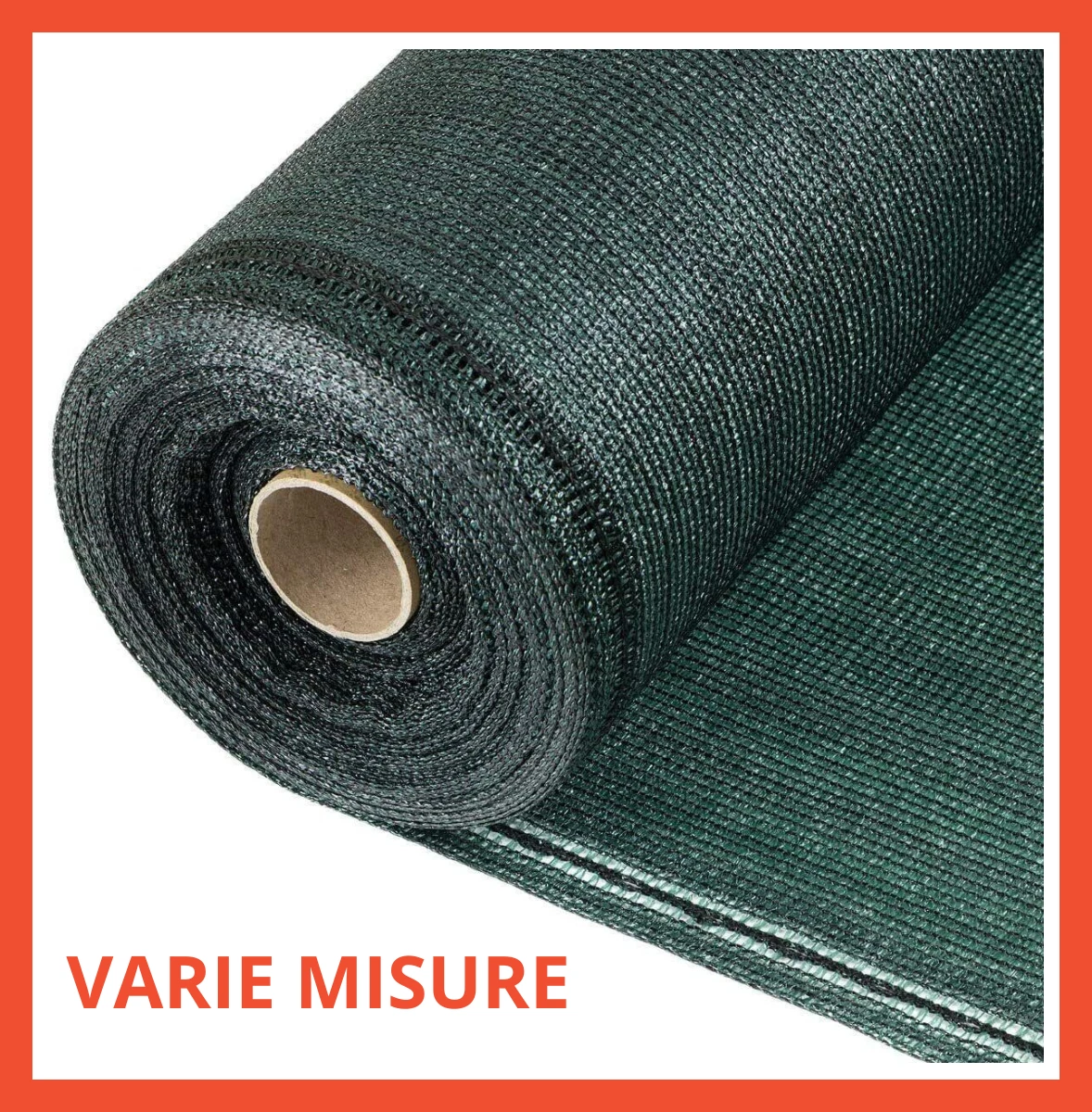 Rete Ombreggiante HDPE 1x1m – Telo Anti-UV 90-95% Per Giardino, Balcone E Serre (con Occhielli)