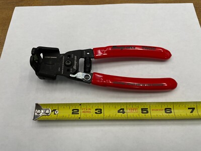 Snap-on Tools NEW USA RED 7 Inline Wire Stripper/Cutter 10 AWG–20 AWG PWCH7