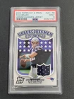 2006 Topps Draft Picks & Prospects Tom Brady Upperclassmen Jersey Patch PSA 9