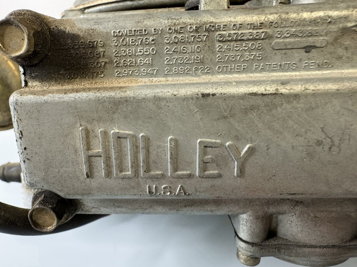 3882835 OEM GM Holley 3370 Carburetor 1966 Corvette 427