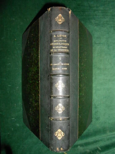 Livres anciens et de collection en cuir xixème